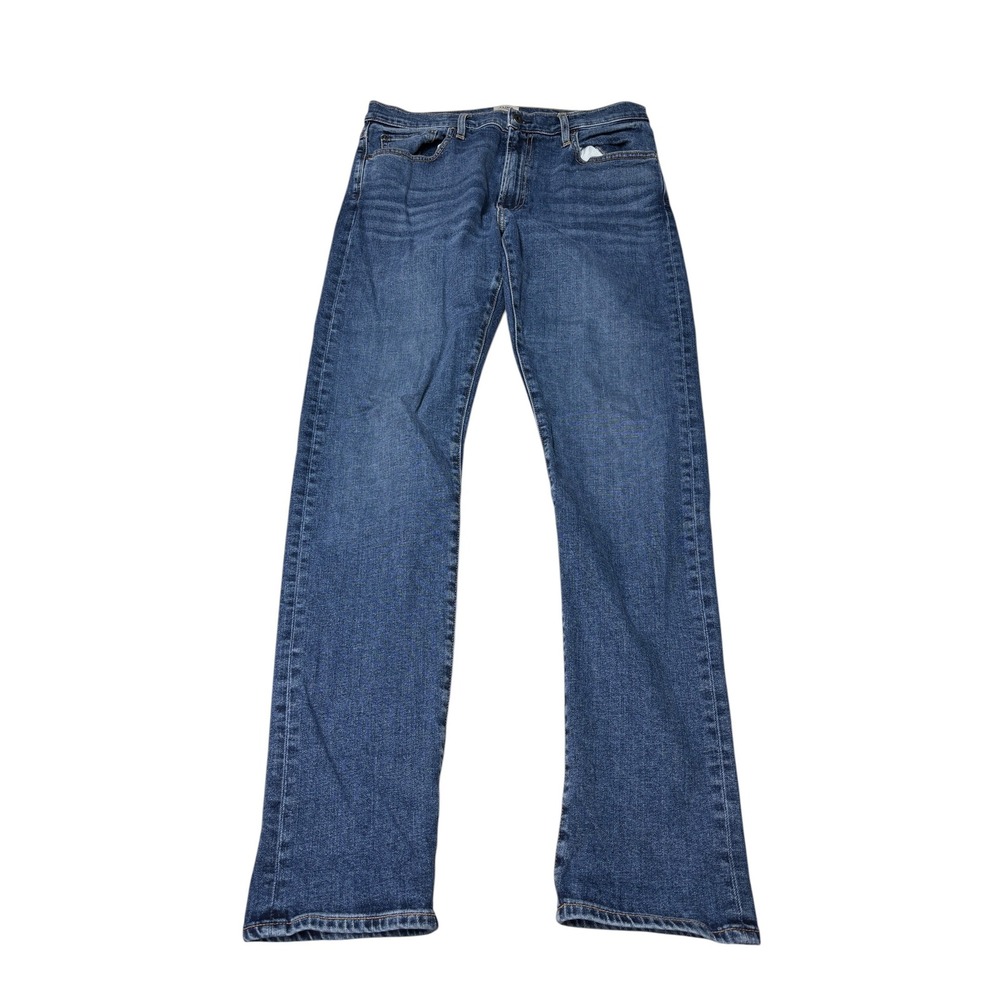 Flint and Tinder Mens Slim Fit Jeans 31x32 Blue Denim Made in USA Huckberry